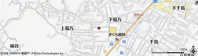 徳島県徳島市八万町下福万93周辺の地図