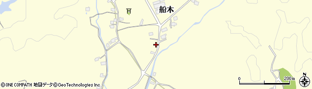 山口県宇部市船木3456周辺の地図