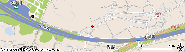 山口県防府市佐野1248周辺の地図
