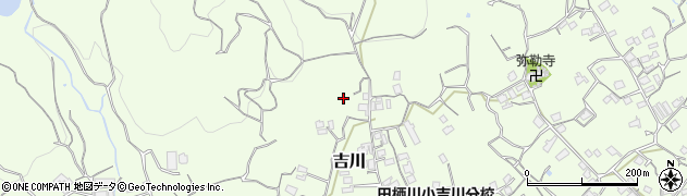 和歌山県有田郡湯浅町吉川周辺の地図