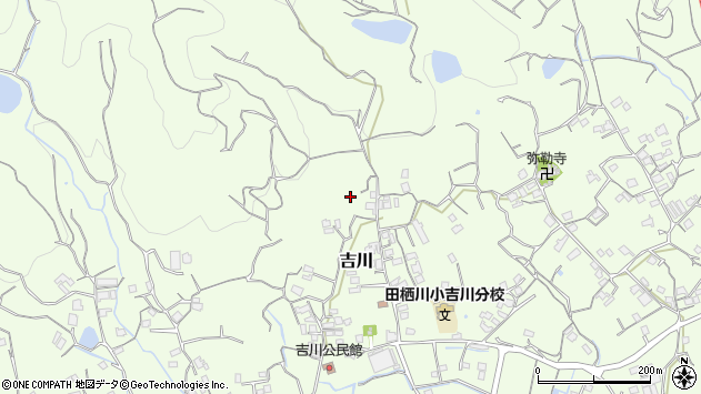 〒643-0007 和歌山県有田郡湯浅町吉川の地図