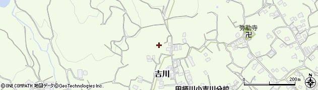 和歌山県湯浅町（有田郡）吉川周辺の地図