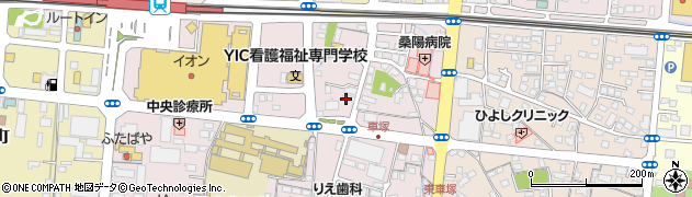武蔵防府店周辺の地図