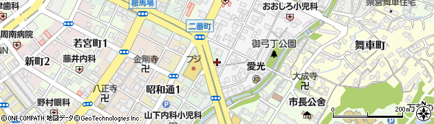 朝銀西信用組合徳山支店周辺の地図