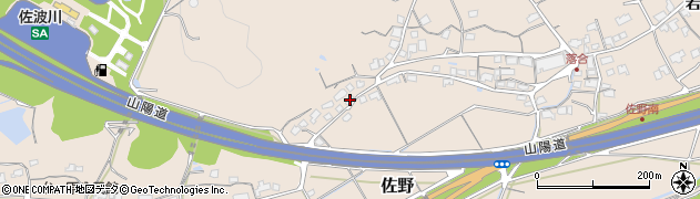 山口県防府市佐野1252周辺の地図