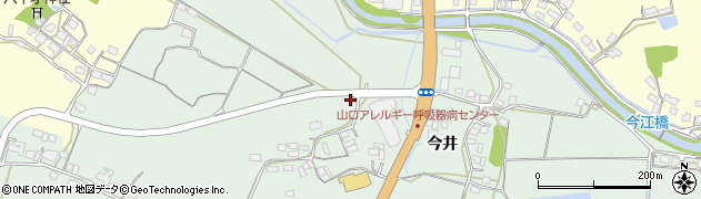 山口県山口市深溝（今井）周辺の地図