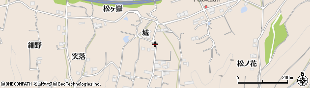 徳島県美馬市美馬町城110周辺の地図