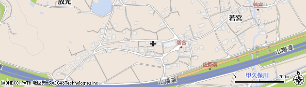 山口県防府市佐野1174周辺の地図