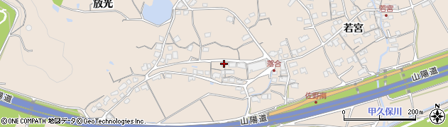 山口県防府市佐野1182周辺の地図