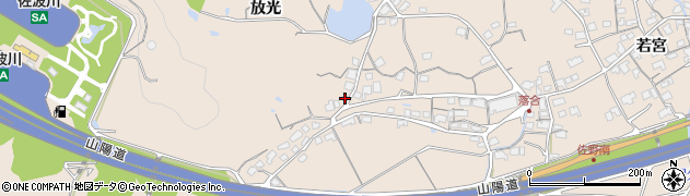 山口県防府市佐野1215周辺の地図