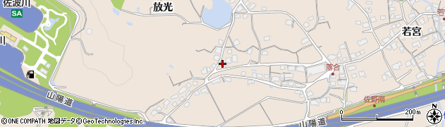 山口県防府市佐野1201周辺の地図