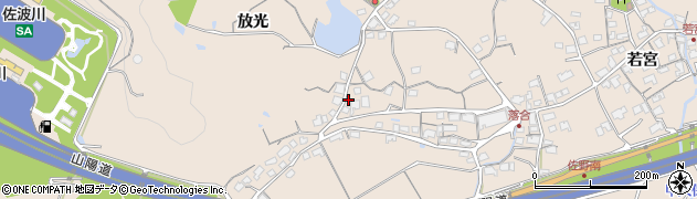 山口県防府市佐野1204周辺の地図