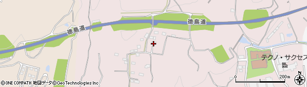 徳島県三好市三野町勢力1033周辺の地図