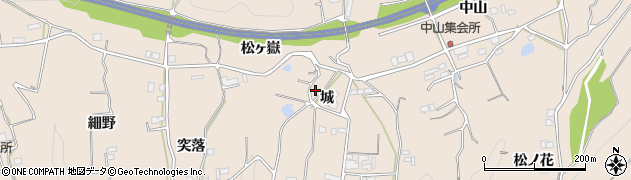徳島県美馬市美馬町城23周辺の地図