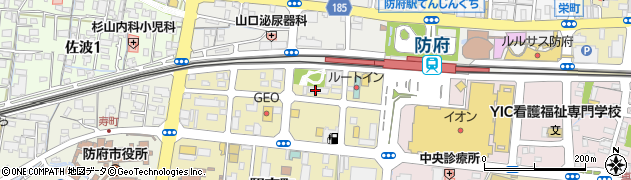 グランドパレス防府駅南管理室周辺の地図