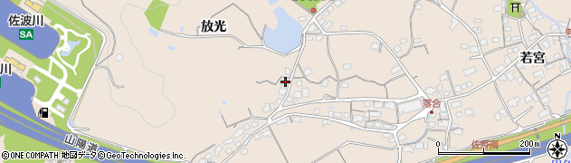 山口県防府市佐野1211周辺の地図