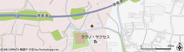 徳島県三好市三野町勢力808周辺の地図