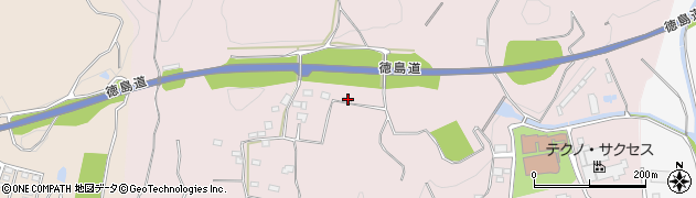 徳島県三好市三野町勢力1022周辺の地図