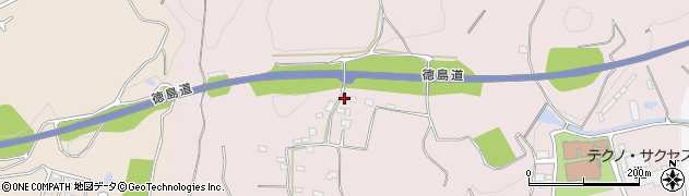 徳島県三好市三野町勢力1017周辺の地図