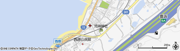 香川県観音寺市豊浜町箕浦1499周辺の地図