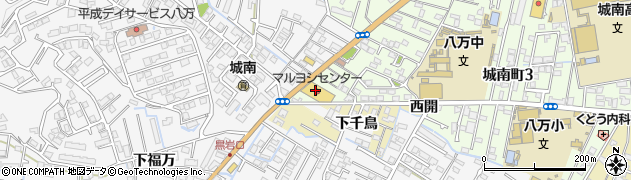 マルヨシセンター城南店周辺の地図