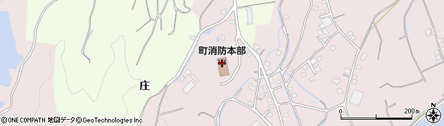 有田川町消防本部周辺の地図