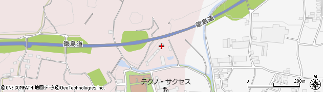 徳島県三好市三野町勢力810周辺の地図