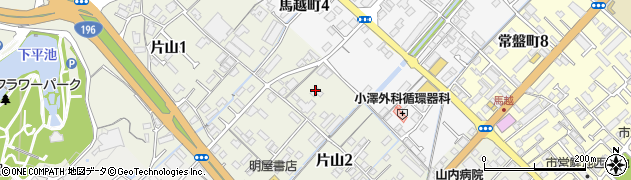 玉井ハイツ連絡所周辺の地図