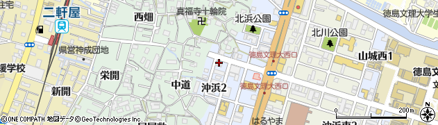 仲川電機株式会社周辺の地図