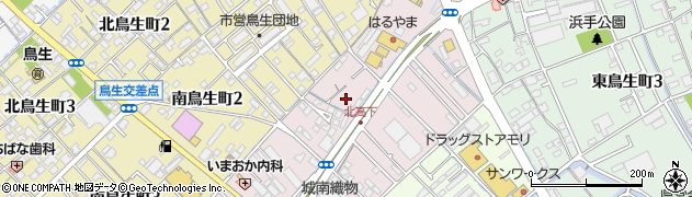 カメラのキタムラ　鳥生店周辺の地図