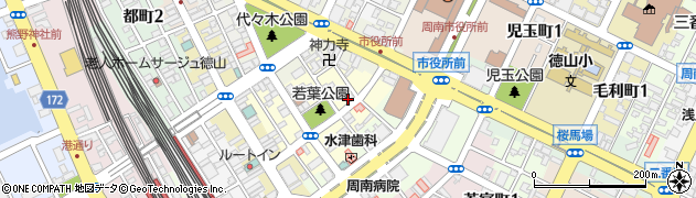 東進衛星予備校周南徳山駅前校周辺の地図