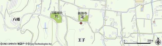 徳島県吉野川市川島町学王子周辺の地図