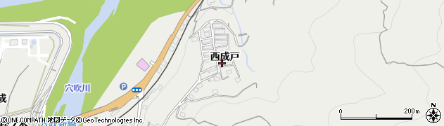 徳島県美馬市穴吹町穴吹西成戸155周辺の地図