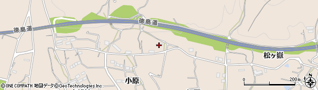 徳島県美馬市美馬町細野51周辺の地図