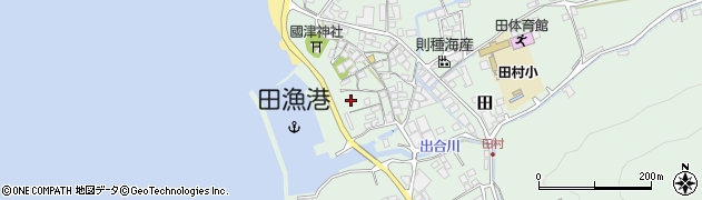 和歌山県有田郡湯浅町田57周辺の地図