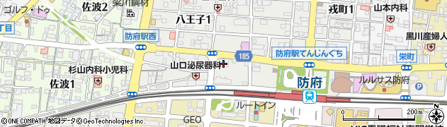 中国労働金庫防府支店周辺の地図