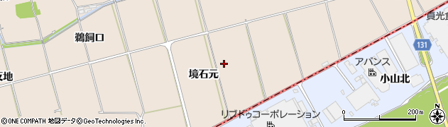 徳島県美馬市美馬町境石元周辺の地図