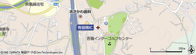 和歌山県有田郡有田川町土生375周辺の地図