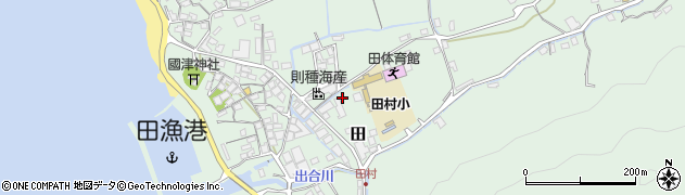 和歌山県有田郡湯浅町田349周辺の地図