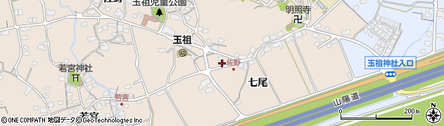 防府佐野郵便局周辺の地図