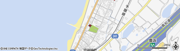 香川県観音寺市豊浜町箕浦1532周辺の地図
