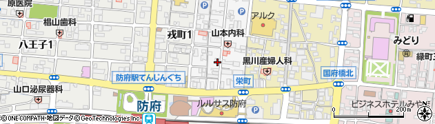 防府　進学塾周辺の地図