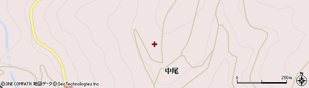 徳島県三好市池田町西山横佐古周辺の地図