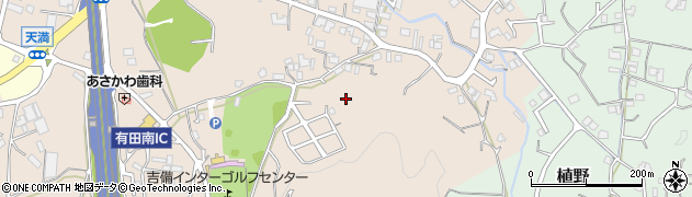 和歌山県有田郡有田川町土生537周辺の地図