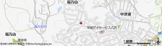 徳島県徳島市八万町下福万187周辺の地図