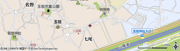 山口県防府市佐野203周辺の地図