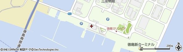 本四海峡バス株式会社　マリンピア営業所周辺の地図