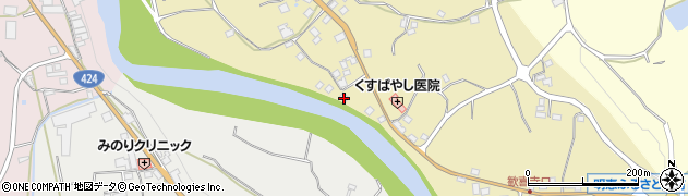 和歌山県有田郡有田川町金屋460周辺の地図