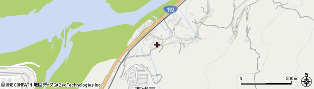 徳島県美馬市穴吹町穴吹（西成戸）周辺の地図