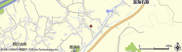山口県防府市富海富海石原741周辺の地図